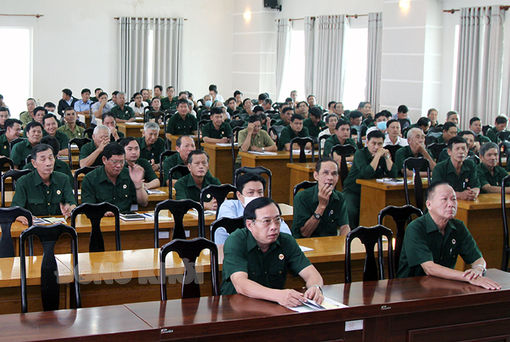 Tập huấn công tác an toàn giao thông cho lực lượng tuyên truyền viên Hội Cựu chiến binh cơ sở Tập huấn công tác an toàn giao thông cho lực lượng tuyên truyền viên Hội Cựu chiến binh cơ sở