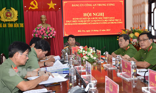 Nâng cao hiệu quả xây dựng lực lượng Công an nhân dân theo Nghị quyết số 12 của Bộ Chính trị