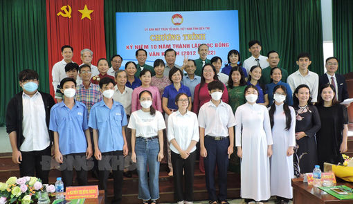 Kỷ niệm 10 năm thành lập Quỹ học bổng Võ Văn Khánh và trao học bổng năm học 2022-2023