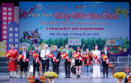 Tổng kết, trao giải hội thi Tiếng hát mùa xuân tỉnh Bến Tre mở rộng năm 2023