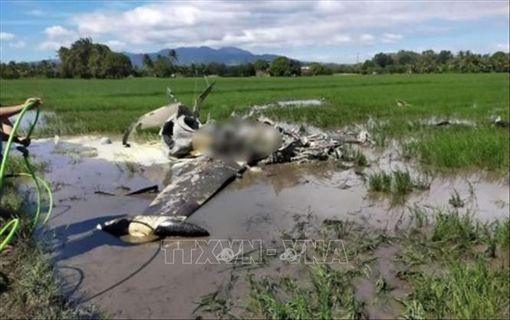 Rơi máy bay quân sự tại Philippines, 2 phi công thiệt mạng