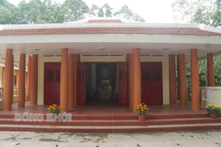 Hoàn tất sửa chữa, chỉnh trang đền thờ kiến trúc sư Huỳnh Tấn Phát