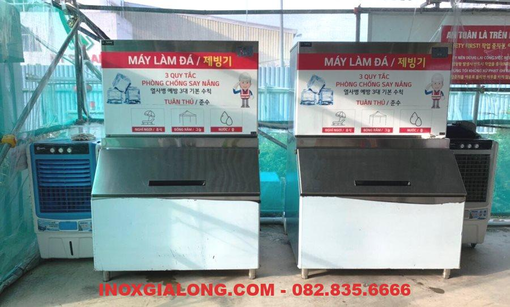 Inox Gia Long - Đơn vị cung cấp máy làm đá viên công nghiệp tốt nhất