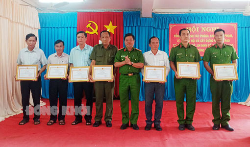 Mỏ Cày Nam tổng kết công tác phòng chống tội phạm