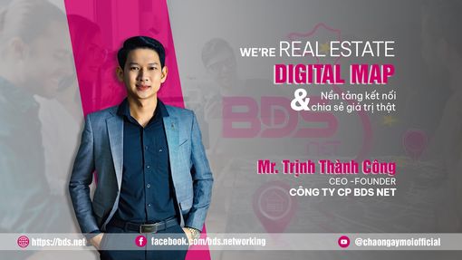 Startup bất động sản BDS NET có gì? Founder là ai?