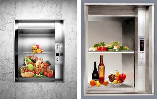 Thang máy tải thực phẩm GHT - Giải pháp an toàn, tiết kiệm thời gian