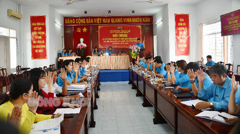 Đảng ủy Liên đoàn Lao động tỉnh hội nghị sơ kết giữa nhiệm kỳ
