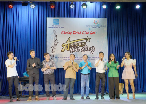 Hội Âm nhạc TP. Hồ Chí Minh về nguồn, giao lưu tại Bến Tre