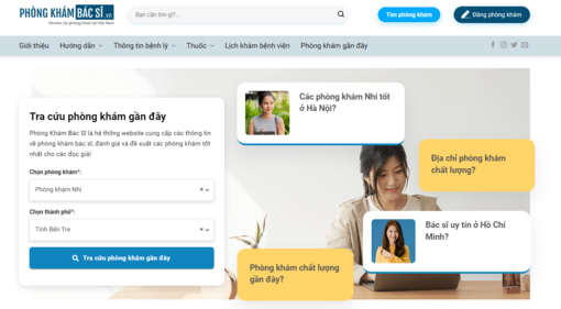Tra cứu danh sách các phòng khám tốt nhất tại Bến Tre trên website phongkhambacsi.vn Tra cứu danh sách các phòng khám tốt nhất tại Bến Tre trên website phongkhambacsi.vn