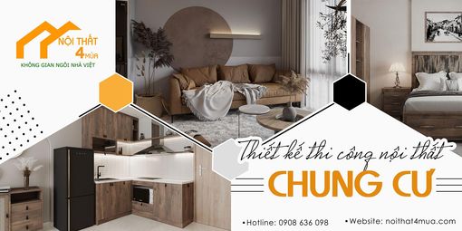 Nội thất 4 Mùa - Đơn vị thiết kế nội thất chung cư uy tín Nội thất 4 Mùa - Đơn vị thiết kế nội thất chung cư uy tín