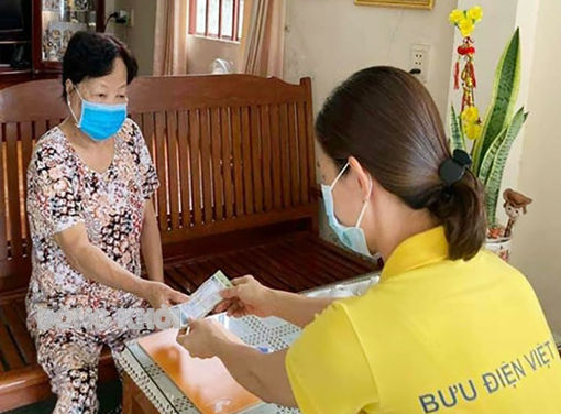 Chi trả trợ cấp cho người có công qua hệ thống Bưu điện