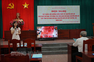 Tập huấn, bồi dưỡng kiến thức chuyển đổi số