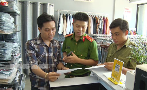 Công an thị trấn Bình Đại đảm bảo an ninh trật tự