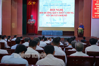 Bồi dưỡng kiến thức chuyển đổi số ngành nông nghiệp