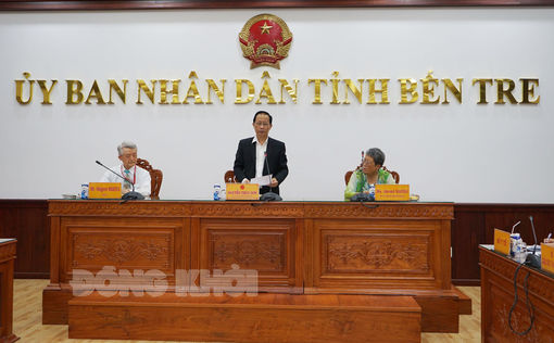 Hội Trợ giúp trẻ em Việt Nam - Nhật Bản làm việc tại tỉnh