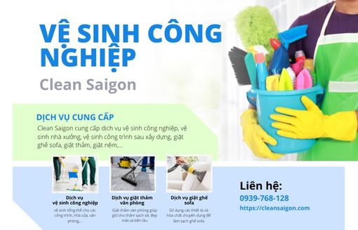 Dịch vụ giặt ghế sofa tại nhà uy tín, chất lượng - Clean Saigon