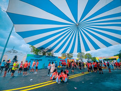 Đại Cát Đại Lộc đơn vị cho thuê dù che sân trường nắng mưa ngoài trời uy tín