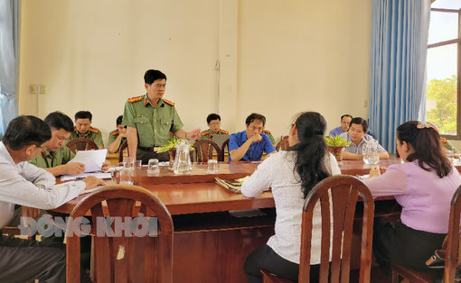 Kiểm tra công tác bảo vệ bí mật nhà nước tại UBND huyện Thạnh Phú