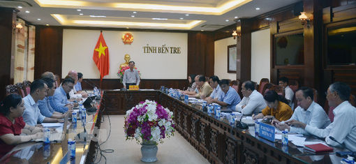 Lãnh đạo tỉnh làm việc với Công ty Hưng Việt