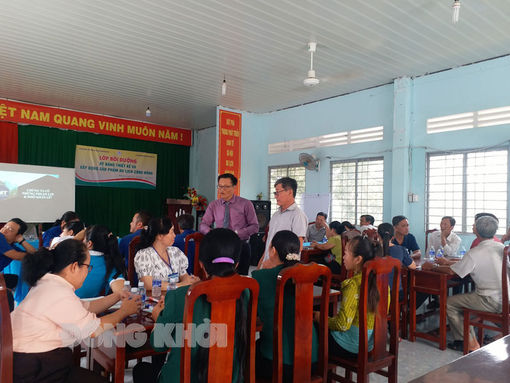 Bồi dưỡng kỹ năng thiết kế và xây dựng sản phẩm du lịch ở Bình Đại