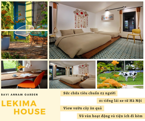 Tìm về chốn bình yên tại khu nghỉ dưỡng Bavi Annam Garden Tìm về chốn bình yên tại khu nghỉ dưỡng Bavi Annam Garden