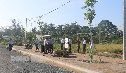 Thi công hạ tầng kỹ thuật khu tái định cư phục vụ Khu công nghiệp Phú Thuận