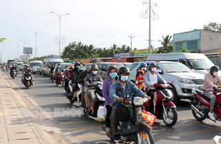 Trạm thu phí BOT cầu Rạch Miễu xả trạm 3 lần dịp nghỉ lễ 2-9