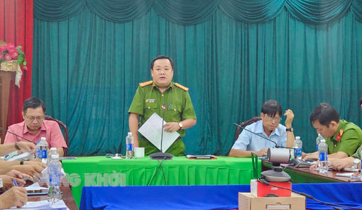 Kiểm tra công tác phòng, chống tội phạm, tệ nạn xã hội tại huyện Bình Đại