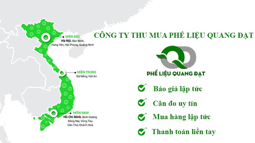 Phế liệu Quang Đạt - Công ty thu mua phế liệu tận nơi uy tín, giá cao tại Bến Tre Phế liệu Quang Đạt - Công ty thu mua phế liệu tận nơi uy tín, giá cao tại Bến Tre