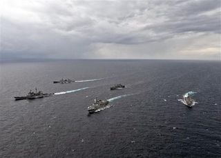 Năm nước thành viên NATO tham gia tập trận hải quân ở Biển Đen