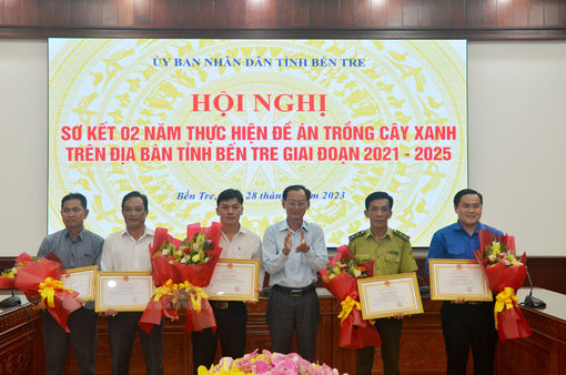 Tiến độ thực hiện Đề án Trồng cây xanh còn chậm