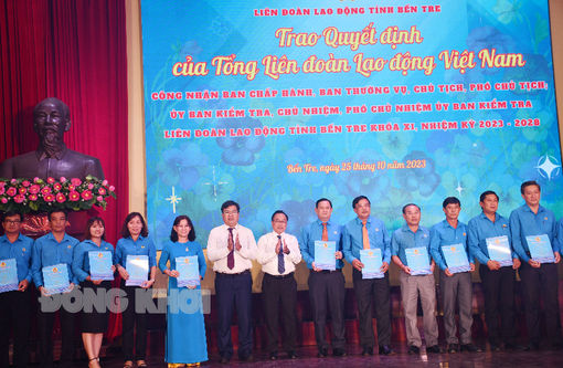 Chương trình chào mừng thành công Đại hội XI Công đoàn tỉnh Bến Tre nhiệm kỳ 2023 - 2028