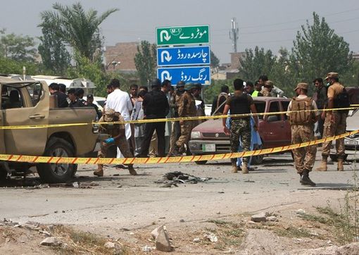 Pakistan: Nổ bom nhằm vào xe tuần tra, 5 cảnh sát thiệt mạng