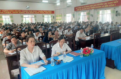 Thạnh Phú triển khai các quy định về kiểm soát tài sản, thu nhập
