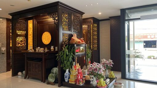 Minh Hải Plaza - Tư vấn thiết kế, thi công trọn gói phòng thờ tại Hải Dương Minh Hải Plaza - Tư vấn thiết kế, thi công trọn gói phòng thờ tại Hải Dương