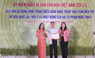 Họp mặt Kỷ niệm 78 năm Ngày Di sản văn hóa Việt Nam