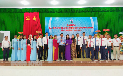 Hội Doanh nghiệp huyện Giồng Trôm Đại hội nhiệm kỳ 2023 - 2028