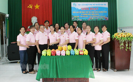 Ba Tri lan tỏa mô hình học tập và làm theo tư tưởng, đạo đức, phong cách Hồ Chí Minh