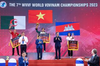 Thâu tóm gần 20 huy chương vàng, võ thuật Việt Nam ‘out trình’ tại Giải Vovinam vô địch thế giới