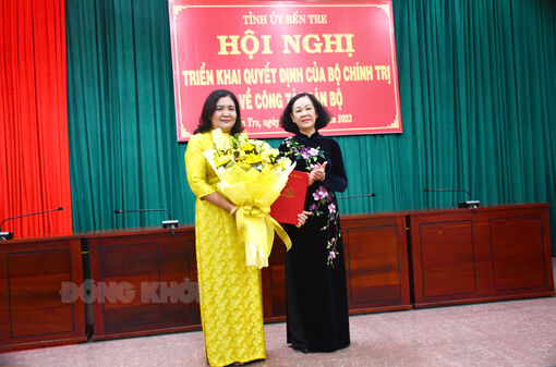 Phó bí thư Thường trực Tỉnh ủy Hồ Thị Hoàng Yến được chỉ định làm Quyền Bí thư Tỉnh ủy Bến Tre