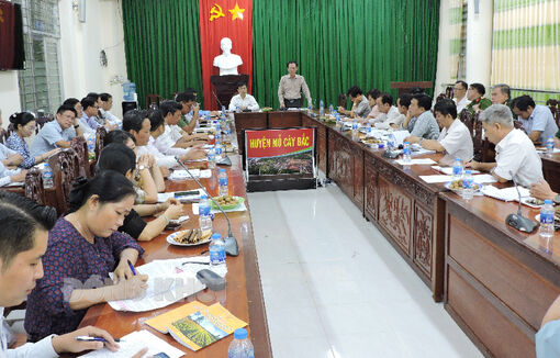 Tăng cường công tác kiểm tra, đẩy nhanh tiến độ xây dựng nông thôn mới trên địa bàn tỉnh