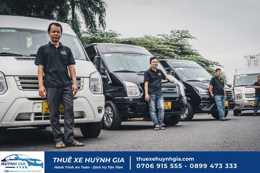 Thuê xe Huỳnh Gia - Dịch vụ thuê xe 16 chỗ chất lượng cao