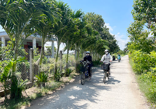 Bình Đại khởi sắc trong xây dựng nông thôn mới