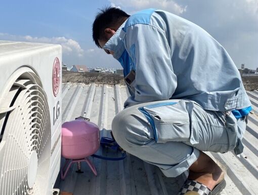 Bơm ga máy lạnh tại nhà Limosa, bảng giá bơm ga máy lạnh