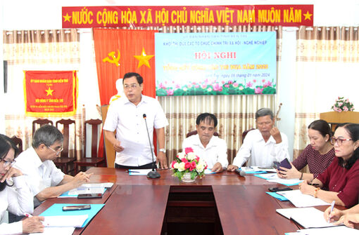 Tổng kết công tác thi đua Khối thi đua các tổ chức chính trị xã hội - nghề nghiệp