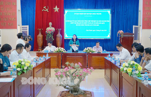 Góp ý kế hoạch tổ chức Tuần lễ Văn hóa - Du lịch huyện Châu Thành lần 2 năm 2024