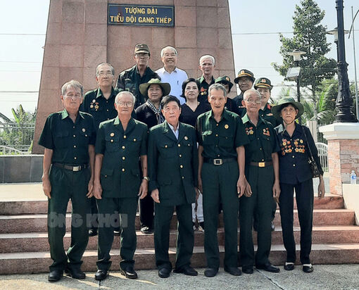 Lễ giỗ lần thứ 61 của chiến sĩ Tiểu đội Gang Thép ấp Bắc Lễ giỗ lần thứ 61 của chiến sĩ Tiểu đội Gang Thép ấp Bắc