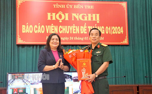 Hội nghị báo cáo viên chuyên đề tháng 1-2024