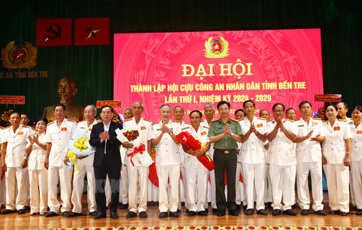 Đại hội thành lập Hội Cựu Công an nhân dân tỉnh lần thứ nhất, nhiệm kỳ 2024 - 2029