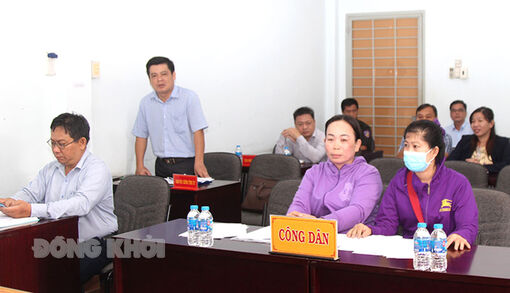 Nâng cao hiệu quả công tác tiếp công dân